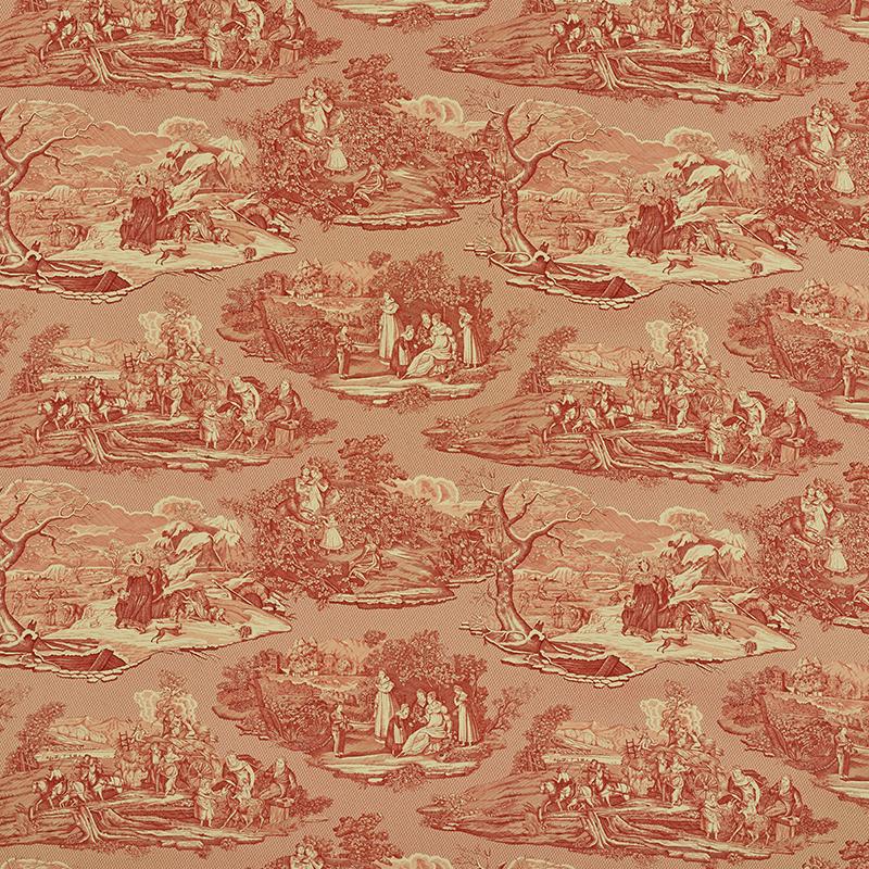 FOUR SEASONS TOILE_DOCUMENT RED